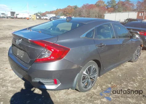 2018 Honda Civic Ex-L z USA, uszkodzony, nr VIN JHMFC1F76JX032499